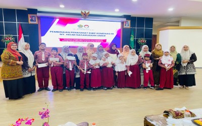 MI Darul Muttaqin Hadirkan 10 Siswa-siswi Inklusi dalam Agenda DWP Kemenag Jawa Timur bersama Penasihat DWP Kemenag RI