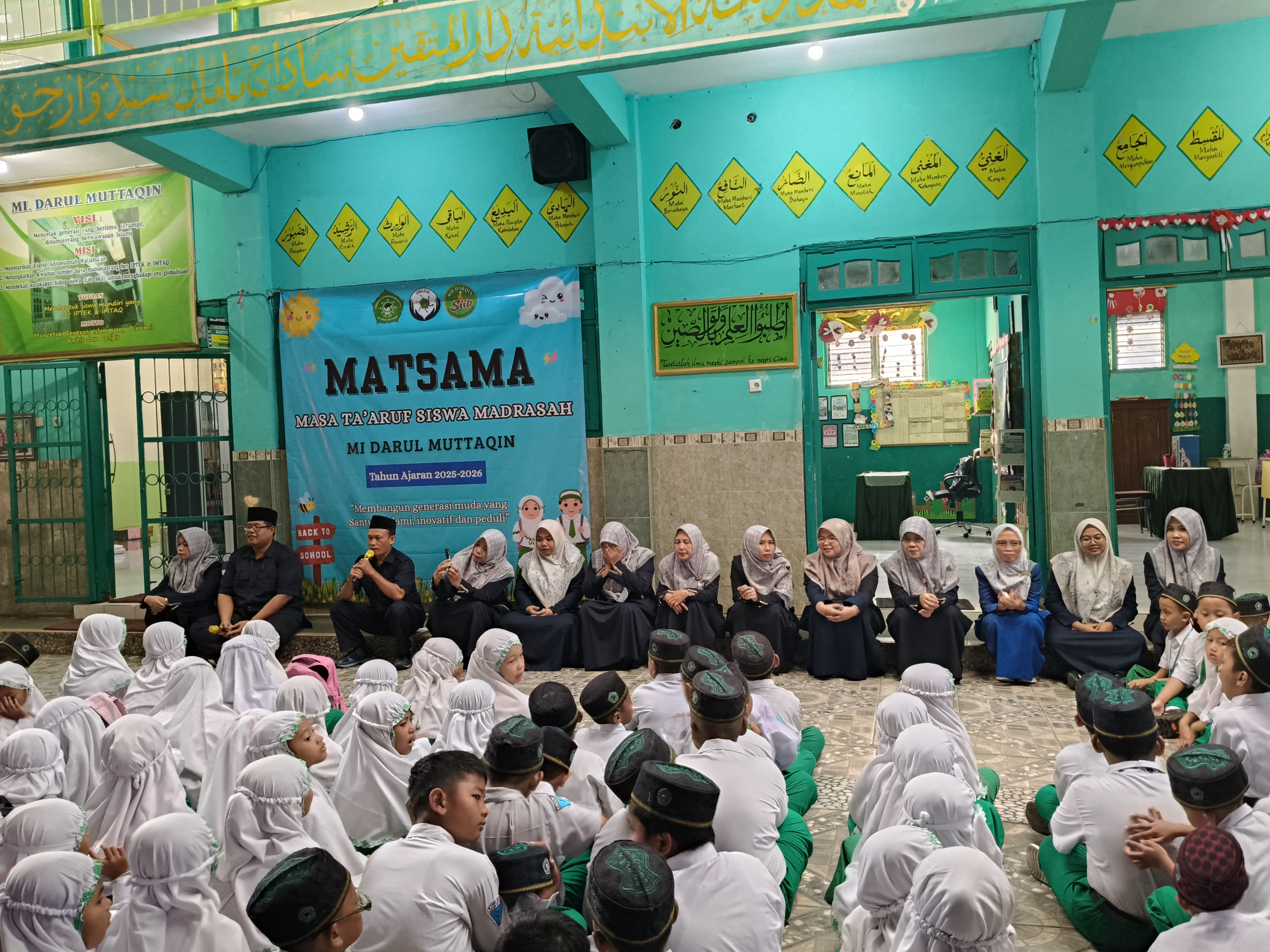 Pembukaan MATSAMA MI Darul Muttaqin Tahun Ajaran 2025–2026 Berjalan Lancar dan Penuh Semangat
