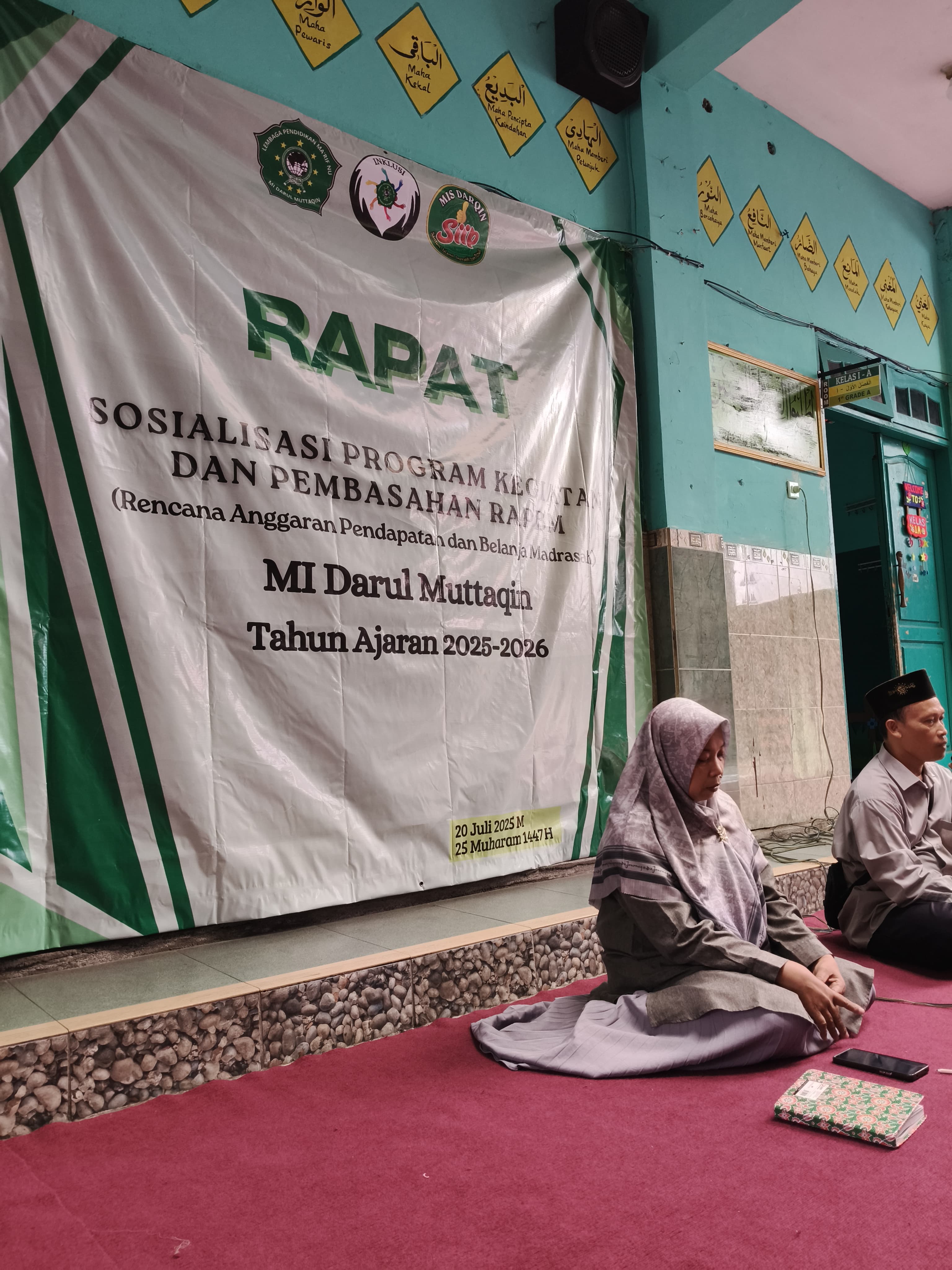 MI Darul Muttaqin Gelar Rapat Sosialisasi Program Kegiatan dan Pembahasan RAPBM Tahun Ajaran 2025&ndash;2026