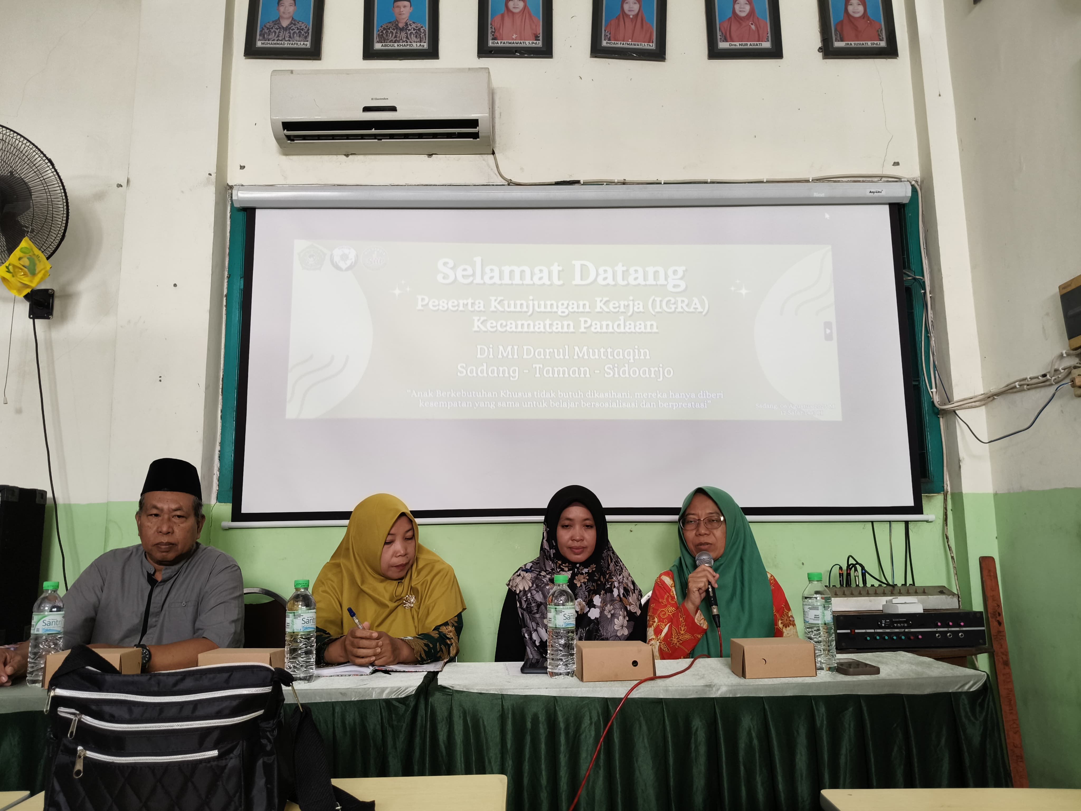 Kunjungan Kerja IGRA Kecamatan Pandaan di MI Darul Muttaqin: Komitmen Penguatan Inklusi dan Praktik Baik Pembelajaran