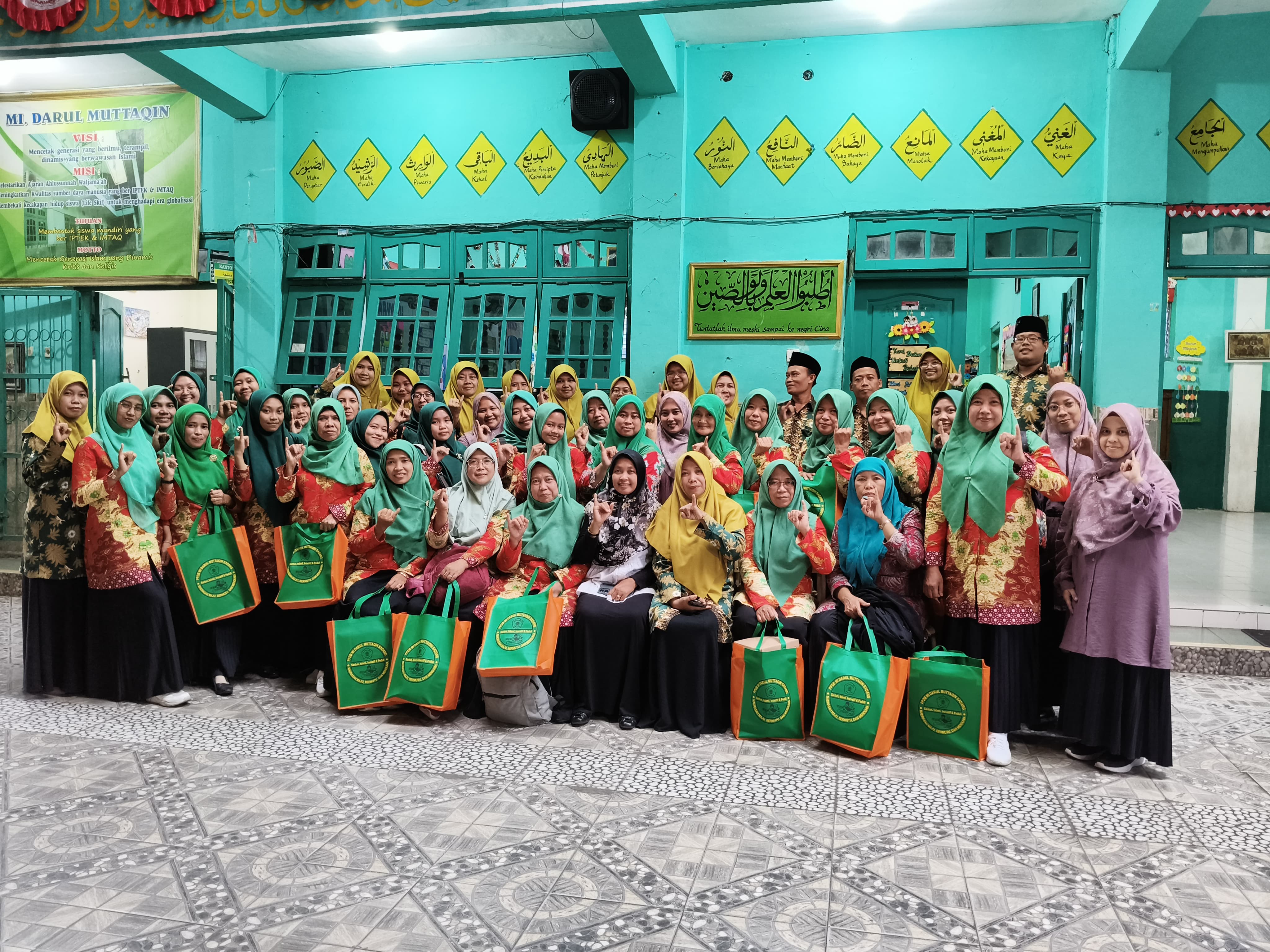 Kunjungan Kerja IGRA Kecamatan Pandaan di MI Darul Muttaqin: Komitmen Penguatan Inklusi dan Praktik Baik Pembelajaran