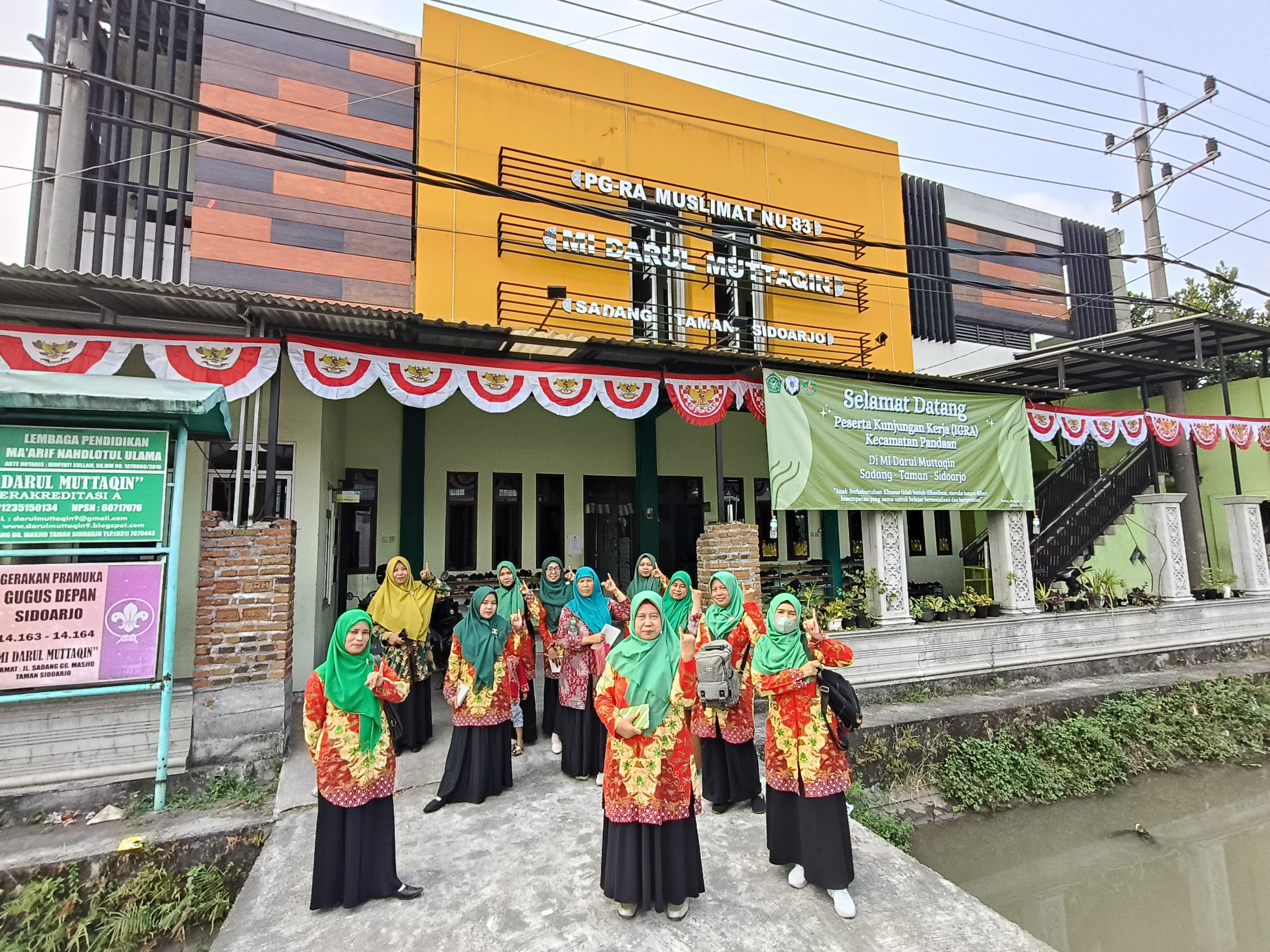 Kunjungan Kerja IGRA Kecamatan Pandaan di MI Darul Muttaqin: Komitmen Penguatan Inklusi dan Praktik Baik Pembelajaran