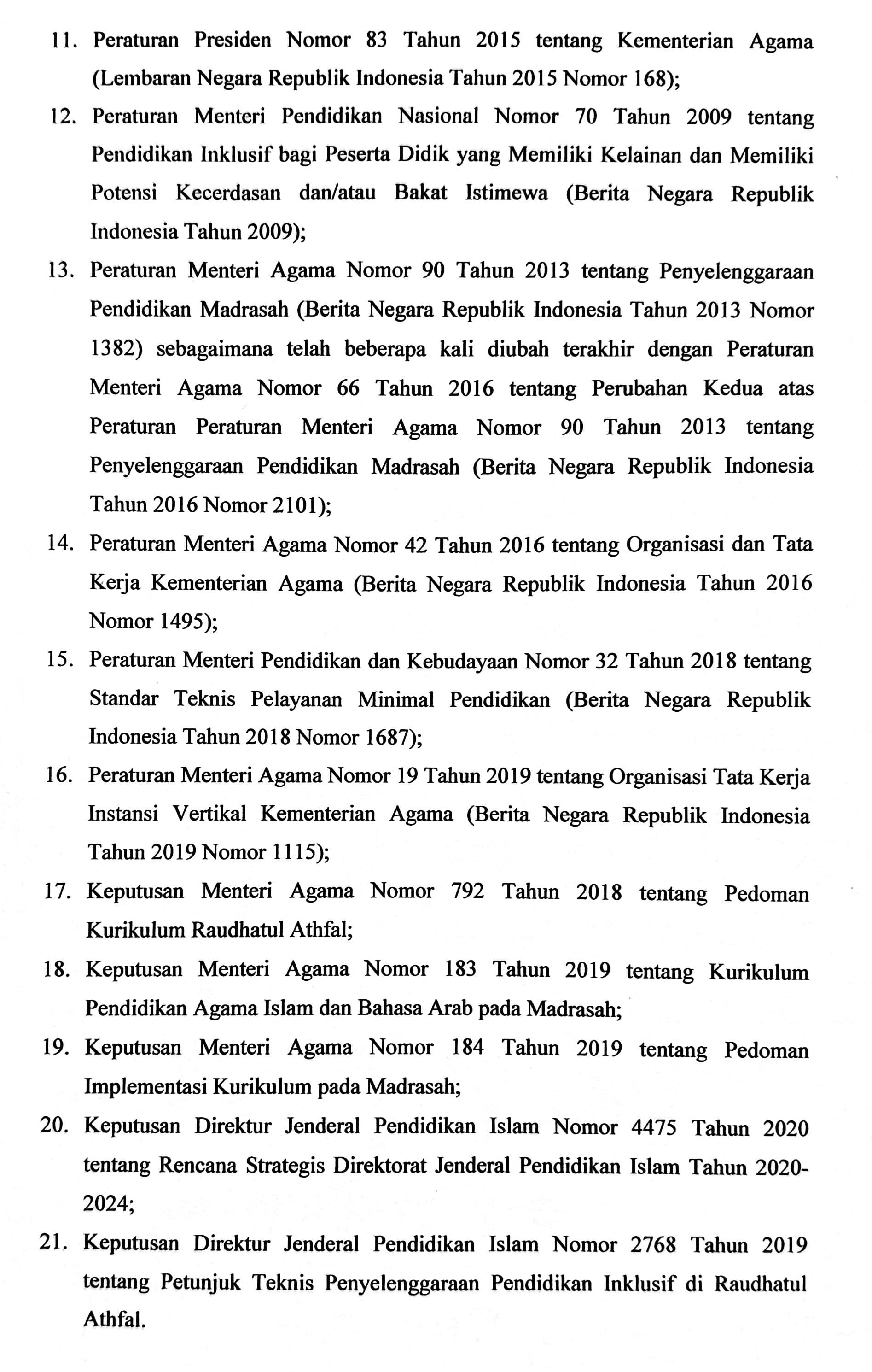 SK Inklusi MI Darul Muttaqin